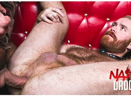 Teddy Tores Roughly Drills Bearded Zack Acklands Tight Ass