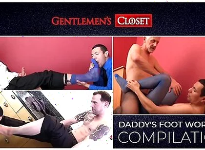 Pilation Of Hunk Stepdaddies Craving For Sensual Foot Sucking And Licking