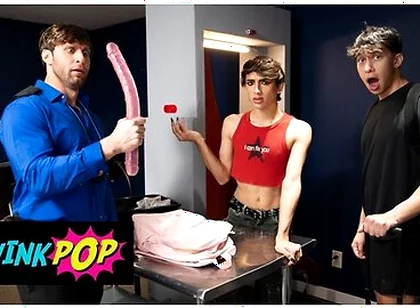 Airport Security Dom King Frees Foxy Alex From His Cock Cage And Licks His Delicious Ass