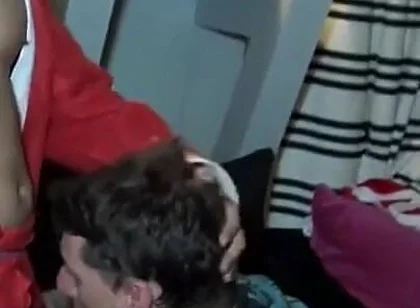 Straight boy fucked by Latino for Christmas surprise