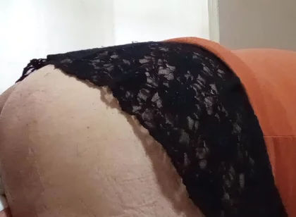 I Feel Very Hot and I Dress in My Very Sexy Black Skirt.