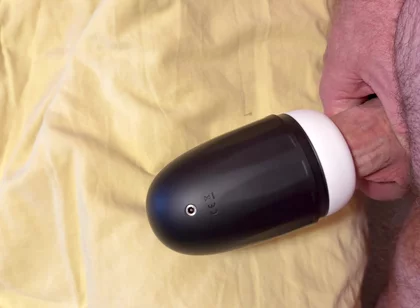 New Toy Test Big Cum