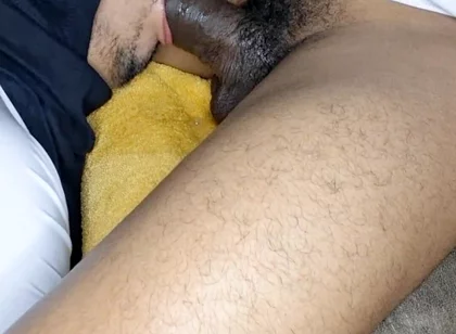 He Butts His Mouth with Pleasure