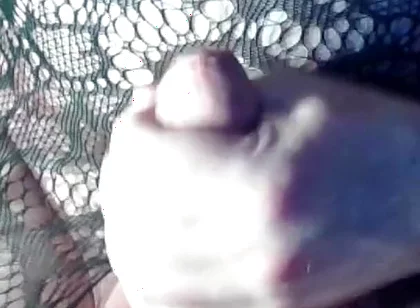 Masturbating in Black Bodystockings