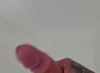 Masturbating in the Shower