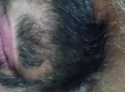 Indian Daddy Lying on the Bed Teasing and Posing for You