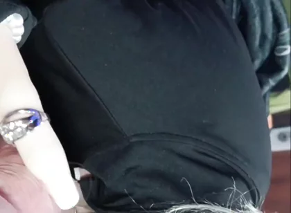 Hannah Plays with My Sperm!