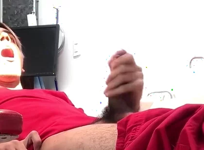 Jerking off at dental clinic pt 1