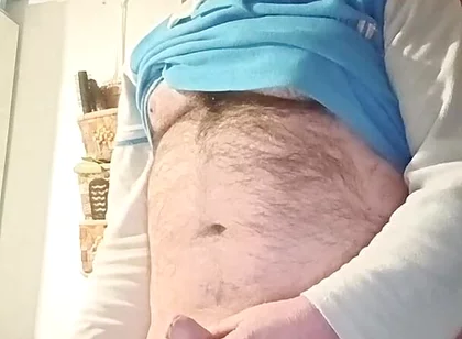 A Wank in My Bathroom Before Going to Sleep!