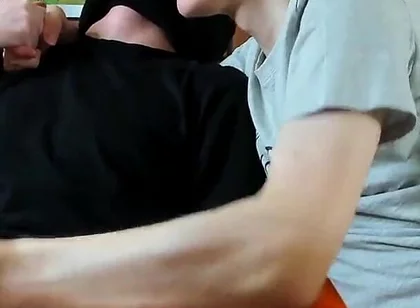I Like to Jerk My Buddy's Dick When He Is Visiting Me!