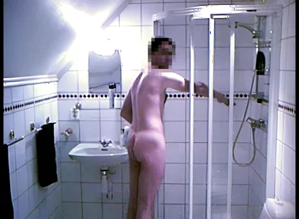 Humping Pee and Shower Masturbation