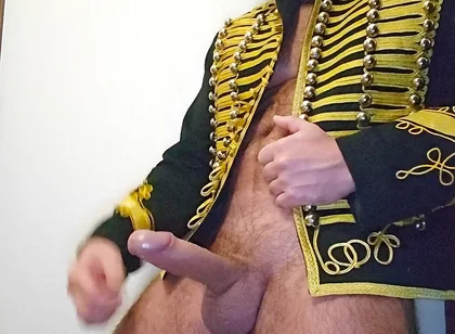Daddy Huge Cock Masturbating