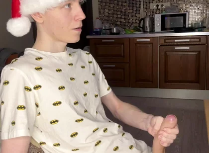 Naughty Solo Session Floods Twink Abs with Cum
