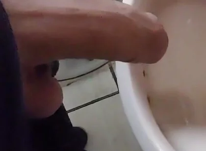 Big Dick Peeing