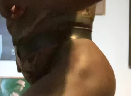 Singlet Thigh High Boots Crossdresser Prostate Wank