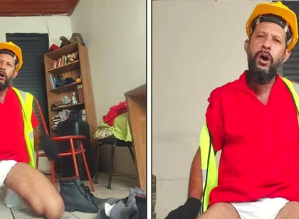 White Underwear - Worker (double Camera)
