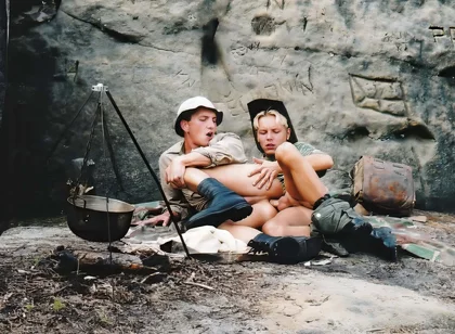 Marc Vidal and Two Hikers