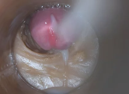Precum in My Pussy Camera in Vagina 4K