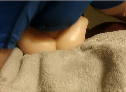 Close-up Fucking Sex Doll Until I Blow My Load - Lina Paige