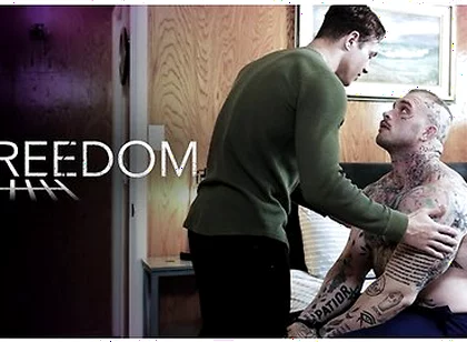 Power Crazy Parole Officer Fucks Tatted Muscle Ex-con - Jayden Marcos, Davin Strong