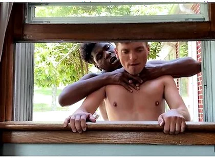 Bruno Cartella Sneaks Up To Ty Shines Window And Gets Hard Watching His Sexy Body