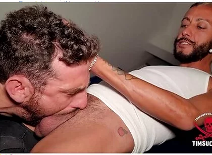 Demanding The Cocksucker Services His Uncut Meat