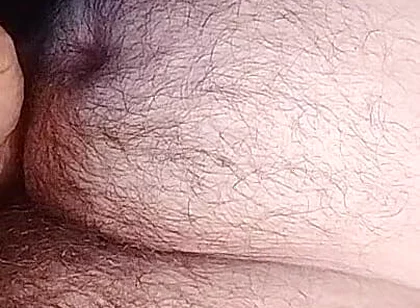 Cum on My Hairy Belly