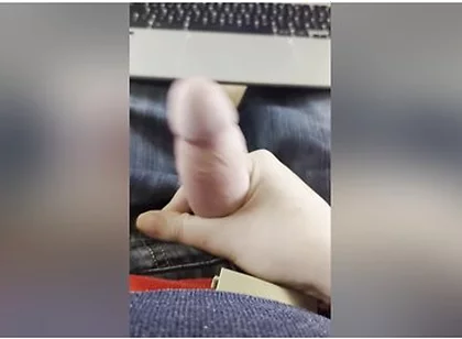 Secretly Masturbating During A Zoom Call / Lecture