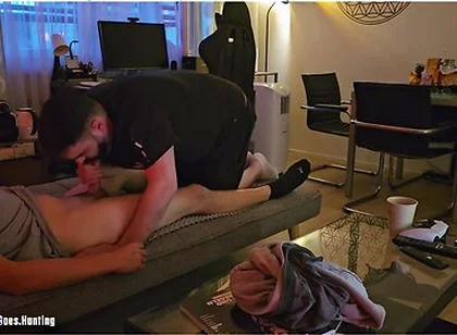 20 Year Old Stepbrother Of A Girlfriend Wants To Try It The First Time With A Guy