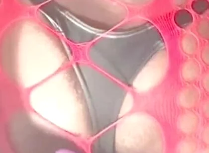 Trashy Hooker Thigh Boots & Xxl Butt Revealing Bodysuit Toy and Unloading Filth