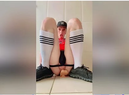 Twink Getting Dildo Fucked
