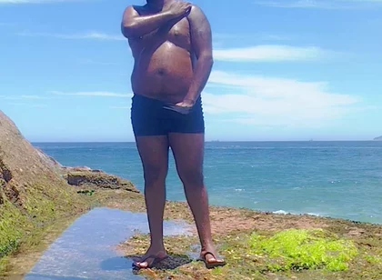 Showing off My Big Body in Rio De Janeiro