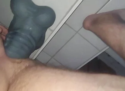 Deep Ass Fuck with a Big Dildo