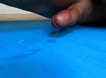 I'm Stuck to My Mat with My Sticky Precum
