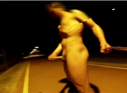 Enjoying My Nudity In The Suburb I Had To Escape From Boy Who Yelled At Me, Hide And Jerk Off