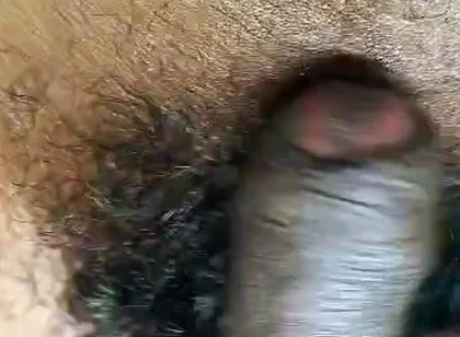 Black Dick Masturbation with Cum Overload