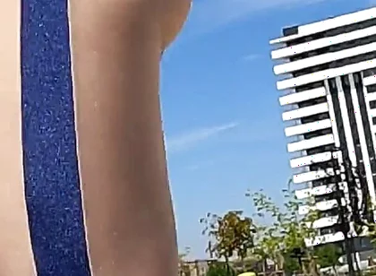 A Street Gym Gives Me Ideas for Fucking Positions. How Horny I Ended up!