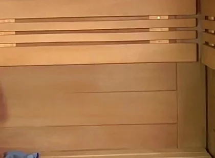 In the Sauna, One After Another