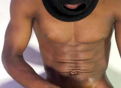 Masturbating My Black Dick