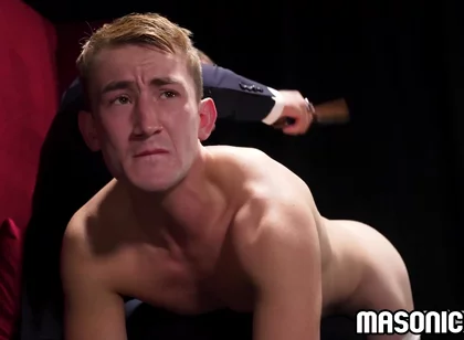 Colton Fox And Tyler Saint - Ka-smack! Disciplinary Otk Spanking Action With Paddle!