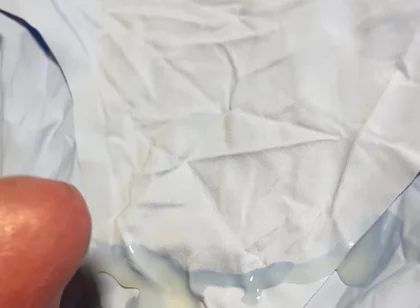 Cum on Wife’s Panties 6