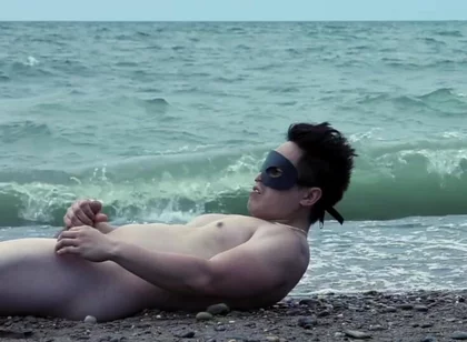 Spotted: the Ocean’s Personal Hype Man. Waves Crashing, Muscles Glistening, and Absolutely Zero Chill.