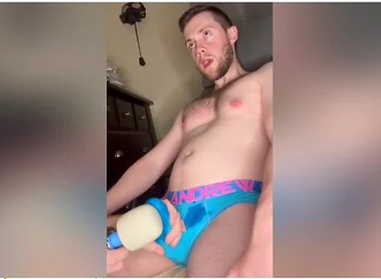 Cute Bro Made To Cum His Briefs