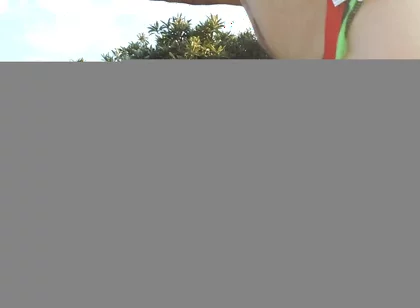 My Thong Rips While Running and I Get Caugh Nude by a Cyclist