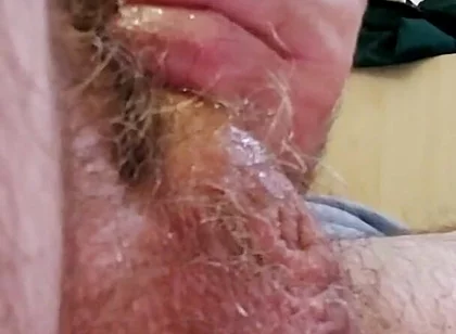 Coach Karl Cock Close up Cum Shot
