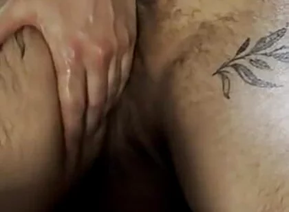 Oiled Massage Spreads Bear Cheeks, Slow Handjob Tease