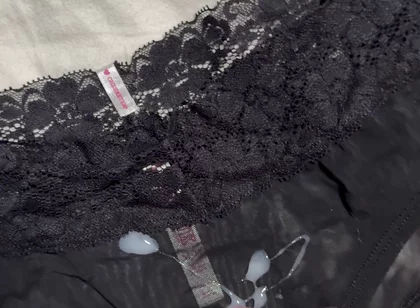 Cum on Wife’s Panties 6