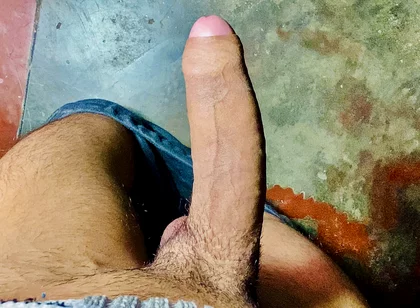 My penis has become so big that I cannot hold it. Tnis is so big that I can't handle it. Big cock
