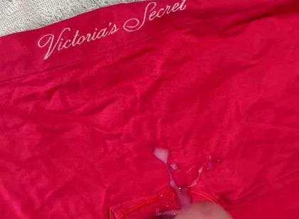 Cum on Wife’s Panties 4