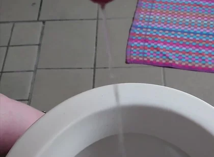 Nylonjunge Pisses on the Morning of New Year